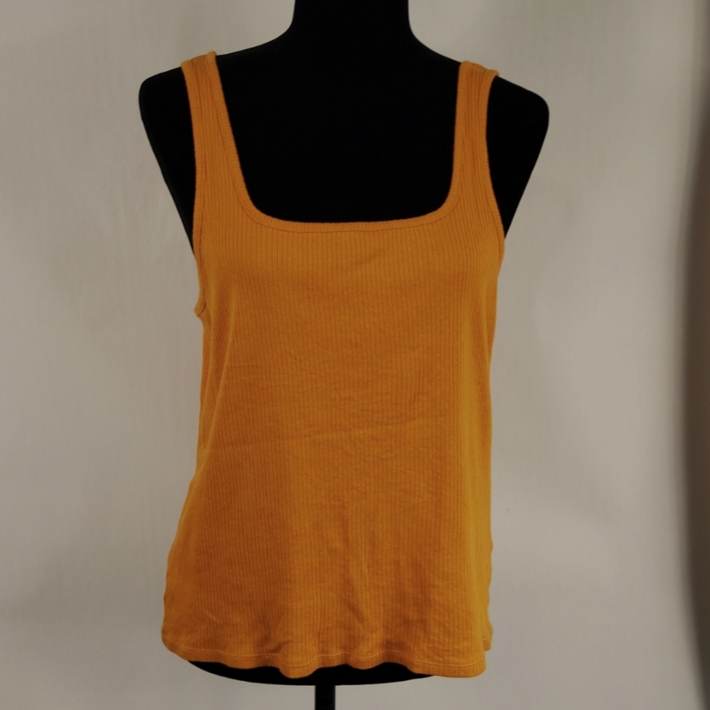 Madewell Ribbed Square Neck Tank